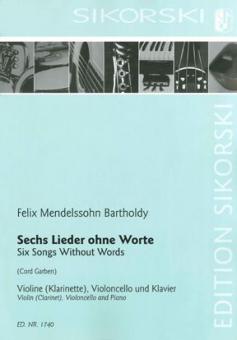 6 Lieder ohne Worte 