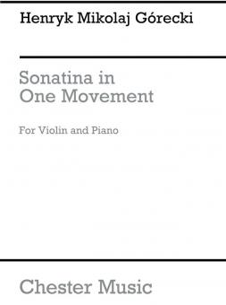 Sonatina In One Movement Op. 8 