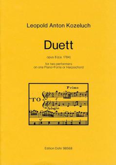 Duett op. 8 (ca. 1784) 