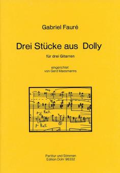 Drei Stücke aus Dolly für drei Gitarren 