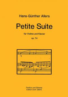 Petite Suite für Violine und Klavier 