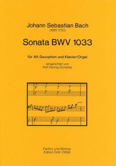 Sonata BWV 1033 
