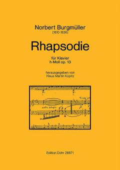 Rhapsodie für Klavier 