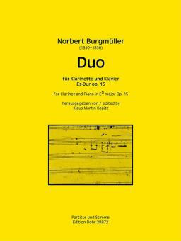 Duo für Klarinette und Klavier 