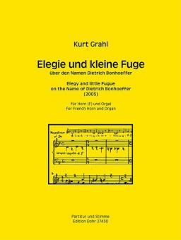 Elegie und kleine Fuge 