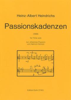 Passionskadenzen für Flöte solo 