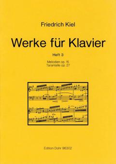 Werke für Klavier Heft 3 