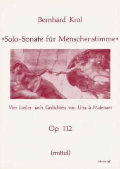 Solo-Sonate für Menschenstimme 