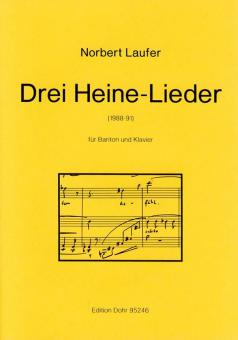Drei Heine-Lieder für Bariton und Klavier 