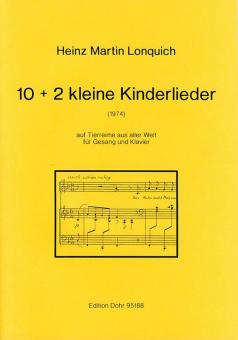 10 + 2 kleine Kinderlieder 