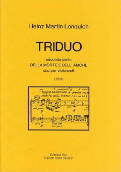 Triduo. Seconda parte. Della morte e dell'amore 