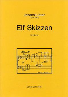 Elf Skizzen für Klavier 