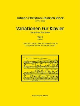 Variationen für Klavier Heft 2 