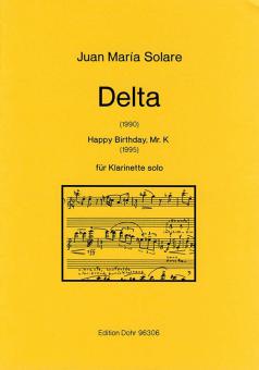 Delta / Happy Birthday, Mr. K für Klarinette solo 