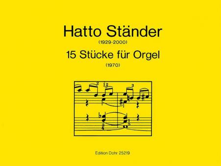 15 Stücke für Orgel 