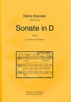 Sonate in D für Violine und Klavier 