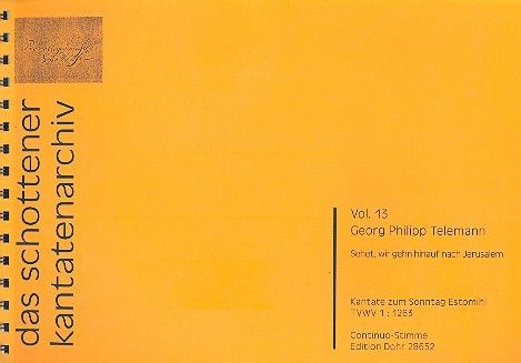 Sehet, wir gehn hinauf gen Jerusalem 