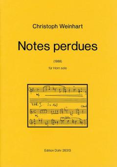 Notes perdues für Horn solo 