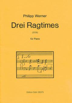 Drei Ragtimes für Piano 
