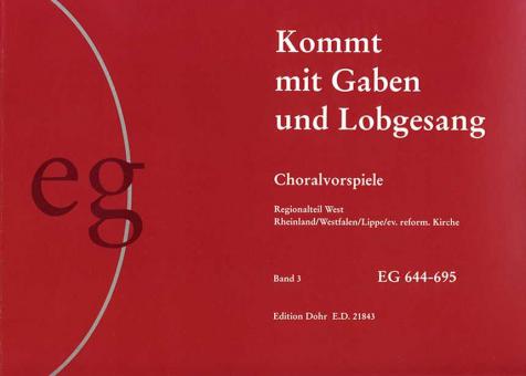 Kommt mit Gaben und Lobgesang (III) 
