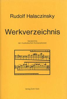 Rudolf Halaczinsky: Werkverzeichnis 
