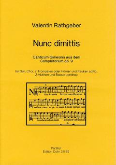 Nunc dimittis 