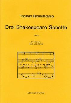 Drei Shakespeare-Sonette 