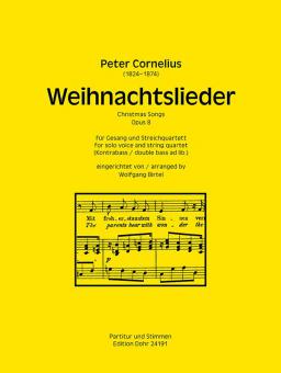Weihnachtslieder op. 8 