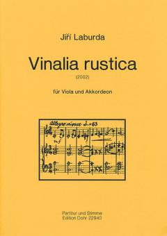 Vinalia rustica für Viola und Akkordeon 