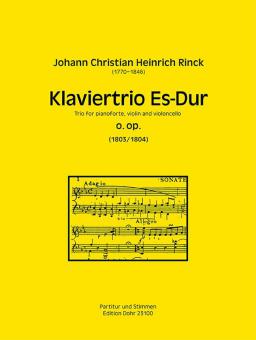 Klaviertrio Es- Dur 
