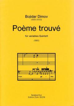Poème trouvé für variables Quintett 