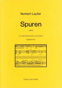 Spuren für Sopranblockflöte und Violine 