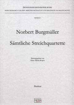 Sämtliche Streichquartette 