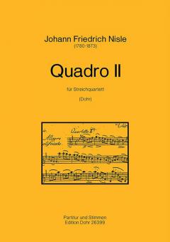 Quadro II für Streichquartett 