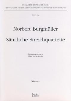 Sämtliche Streichquartette 