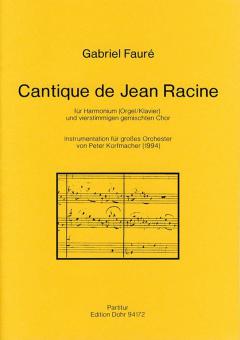 Cantique de Jean Racine op. 11 