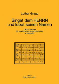 Singet dem HERRN und lobet seinen Namen (Heft 1) 