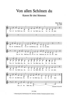 Von allen Schönen du 
