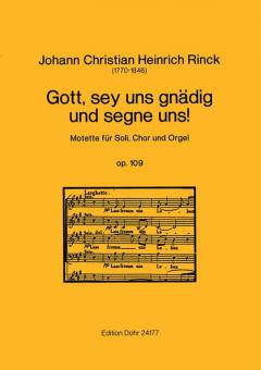 Gott, sey uns gnädig und segne uns! 