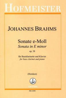 Sonate e-Moll op. 38 