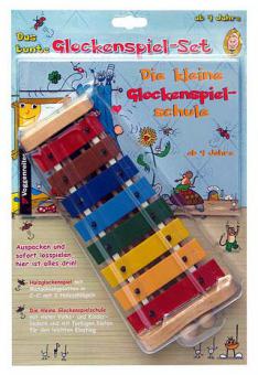 Buntes Glockenspiel-Set (Blister) 
