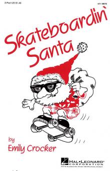 Skateboardin Santa 