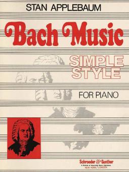 Bach Music Simple Style 
