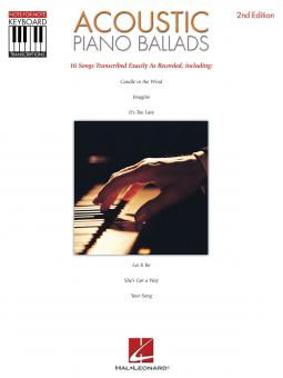 Acoustic Piano Ballads (Keyboard Recorded Versions) 