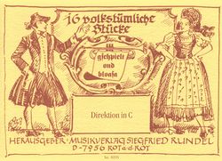 Gschpielt und bloasa Heft 1 