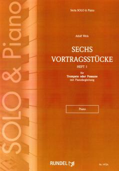 Sechs Vortragsstücke Heft 1 