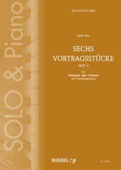 Sechs Vortragsstücke Heft 2 
