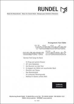 Volkslieder unserer Heimat (Liedtexte) 