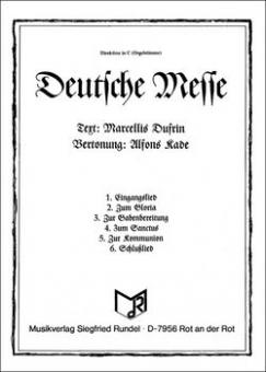 Deutsche Messe (Orgelstimme) 