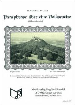 Paraphrase über eine Volksweise 